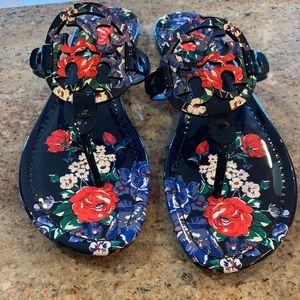 Tory Burch Miller Sandal size 8.5 New In Box